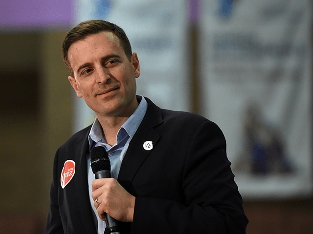 Nevada Attorney General Adam Laxalt introduces Republican presidential candidate Sen. Ted Cruz (R-TX) at a rally at the Durango Hills Community Center on February 22, 2016 in Las Vegas, Nevada. Cruz is campaigning in Nevada for the Republican presidential nomination ahead of the state's Feb. 23 Republican caucuses. (Photo by …