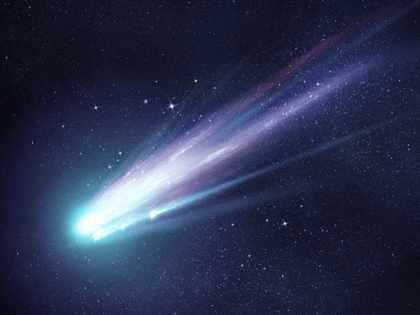 illustration of comet