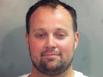 FILE - This undated photo provided by the Washington County (Ark.) Jail shows Joshua Duggar. A federal judge Monday, Oct. 19, 2021, denied motions to suppress evidence from electronic devices seized from Josh Duggar, which federal prosecutors are expected to use during his upcoming child pornography trial. (Washington County Arkansas …