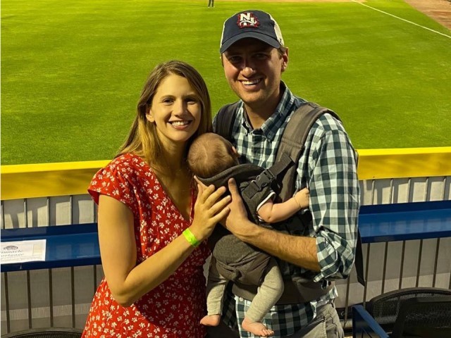 Matt Mowers and his wife Cassie with son Jack