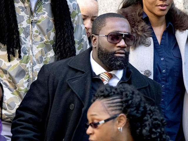 FILE - In this Nov. 25, 2019, file photo Michael Thomas, a federal jail guard responsible for monitoring Jeffrey Epstein the night he killed himself, leaves federal court in New York. Two Bureau of Prisons guards admitted falsifying records Tuesday, May 25, 2021, after Epstein's jail death in a deferred prosecution deal that will spare them a criminal record if they fully cooperate with investigators. (AP Photo/Craig Ruttle, File)