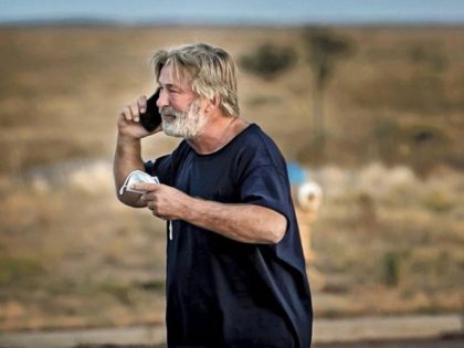 Alec Baldwin moments after her shot Halyna Hutchins, cinematographer on “Rust,” and director Joel Souza. Jim Weber/Santa Fe New Mexican via AP