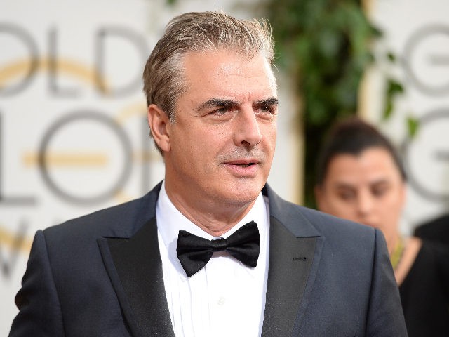 BEVERLY HILLS, CA - JANUARY 12: Actor Chris Noth attends the 71st Annual Golden Globe Awar