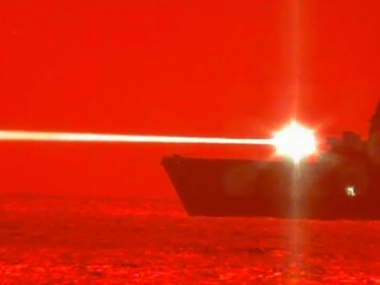 new laser weapon tested by US navy