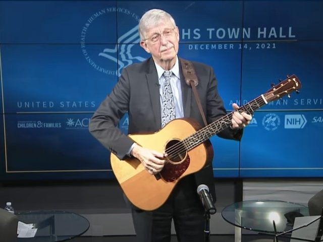 The National Institutes of Health Director Dr. Francis Collins is retiring, but as part of his goodbye he played a coronavirus-themed parody of the song "Somewhere over the Rainbow" on Tuesday.