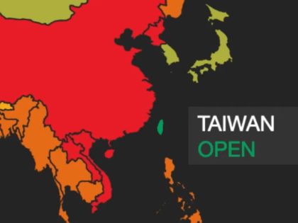 The abrupt disappearance of a live feed showing Taiwan's digital minister occurred because