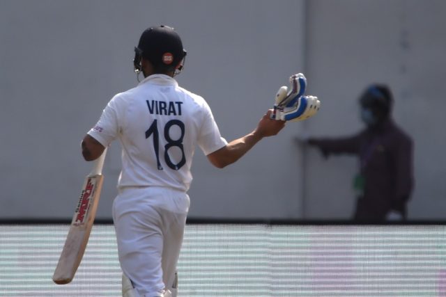 India's captain Virat Kohli was seething after having his review rejected by the TV umpire