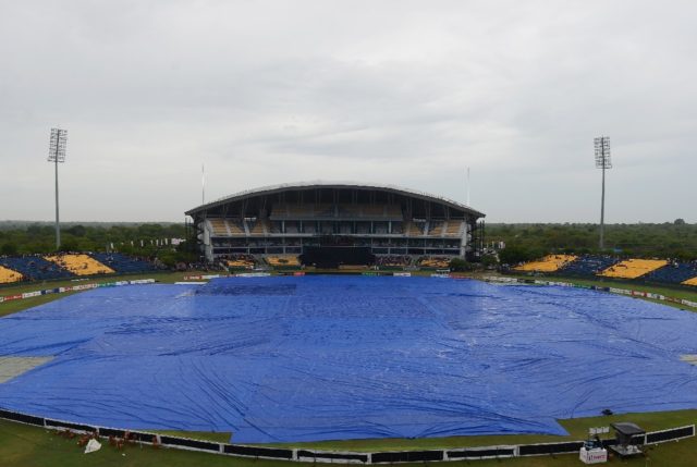 Two ground staff were killed in an elephant attack outside the Hambantota international cr