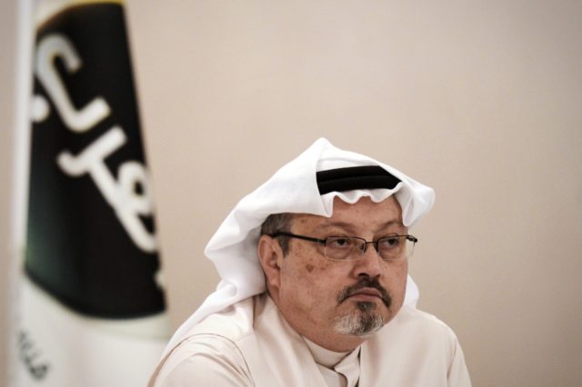 Jamal Khashoggi -- a prominent Saudi who lived in self-exile in the US and wrote for The W