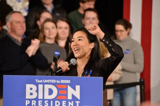 Former Olympian Michelle Kwan, named to be ambassador to Belize, campaigned for Joe Biden