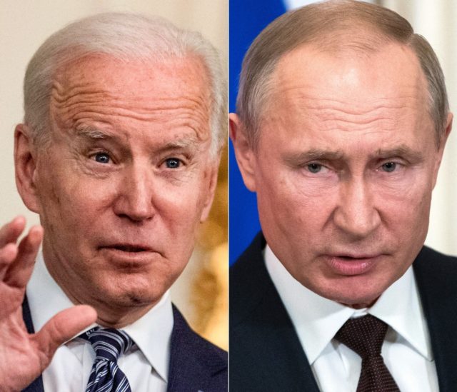 US President Joe Biden (left) and Russian President Vladimir Putin plan to hold new talks amid tensions on Ukraine