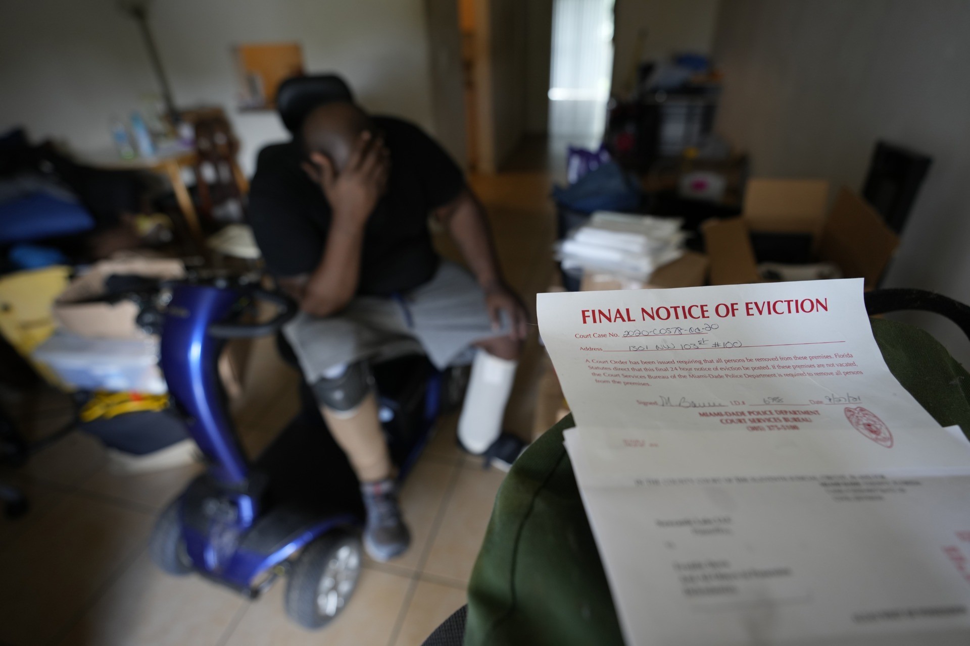 'We got to go to the street': Evictions rise after ban ends - Vimarsana News