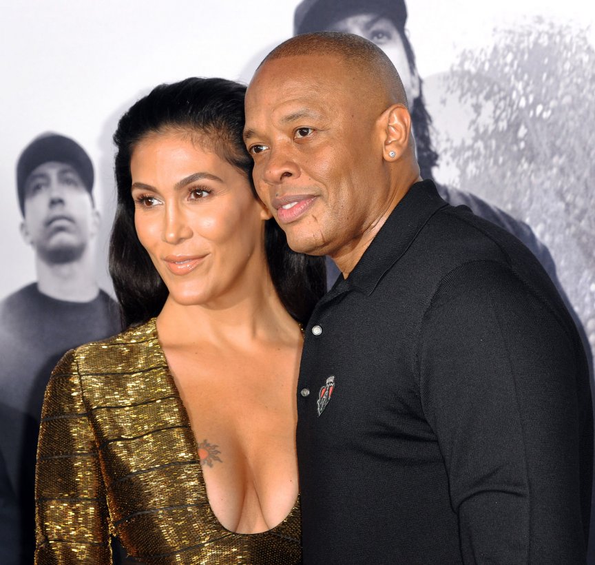 Part cast. Dr Dre wife. Nicole Threatt. Жена доктора Дре. Dr Dre с женой.