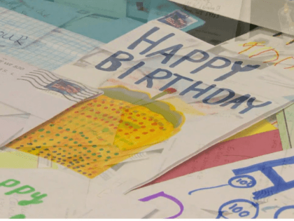 WATCH — Veteran Surprised with Hundreds of Cards for 100th Birthday: ‘Keeps Your Life Going’