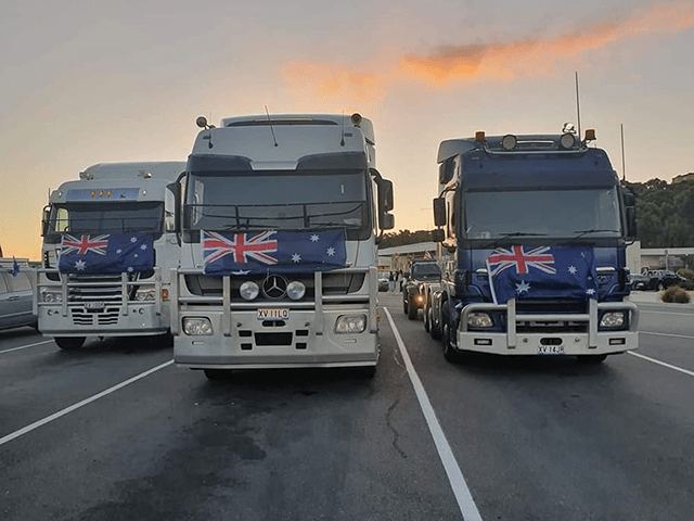Australian Truckers Organize Their Own 'Freedom Convoy' to Canberra - Vimarsana News