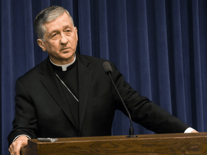 In this Feb. 28, 2018, file photo, Chicago Cardinal Blase Cupich speaks during a news conference in Springfield, Ill. U.S. Catholic bishops will gather starting Wednesday, Jan. 2, 2019, for a weeklong retreat at a seminary near Chicago. It's a prelude to a gathering of bishops from all over the …