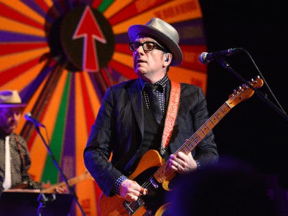 Elvis Costello performs at the Royal Albert Hall in London on Tuesday, June 4, 2013. (Photo by Mark Allan/Invision/AP)