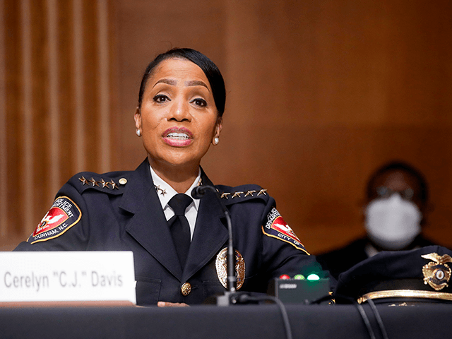 Chief Cerelyn Davis, president of the National Organization of Black Law Enforcement Execu