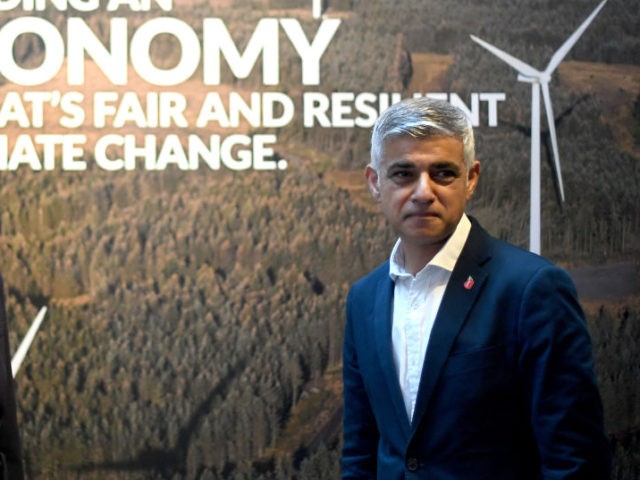GLASGOW, SCOTLAND - NOVEMBER 03: Scotland's First Minister Nicola Sturgeon and Mayor of London Sadiq Khan meet to showcase green investment opportunities on November 3, 2021 in Glasgow, Scotland. Sadiq Khan and Nicola Sturgeon are united in calling for a just transition to a zero-carbon economy providing jobs and addressing …
