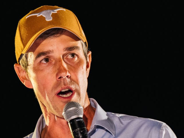AUSTIN, TEXAS - DECEMBER 04: Texas Democratic gubernatorial candidate Beto O'Rourke speaks during a campaign rally at Republic Square on December 04, 2021 in Austin, Texas. O’Rourke launched his campaign on November 15, where he announced his run in the 2022 Texas gubernatorial race against Republican incumbent Gov. Greg Abbott. …