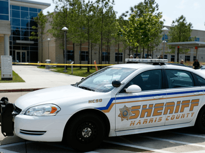 Harris County Sheriff officers seal off the campus after at least 14 people were injured in a stabbing incident at the Cy-Fair campus of Lone Star College on April 9, 2013 in Cypress, Texas. The community college located in northwest Houston was on lockdown until police detained a 21-year-old male …