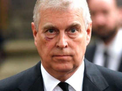 LONDON, UNITED KINGDOM - JUNE 27: Prince Andrew, Duke of York leaves the funeral service