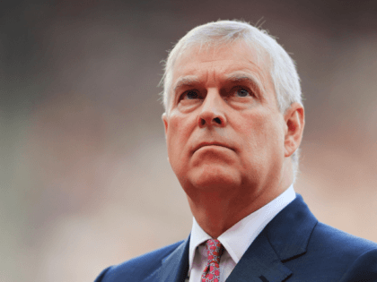 LONDON, ENGLAND - AUGUST 04: Prince Andrew, Duke of York looks on during day one of the 16th IAAF World Athletics Championships London 2017 at The London Stadium on August 4, 2017 in London, United Kingdom. (Photo by Richard Heathcote/Getty Images)