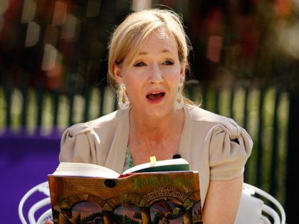 WASHINGTON - APRIL 05: British author J.K. Rowling, creator of the Harry Potter fantasy se