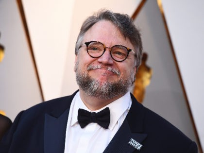 Guillermo del Toro arrives at the Oscars on Sunday, March 4, 2018, at the Dolby Theatre in