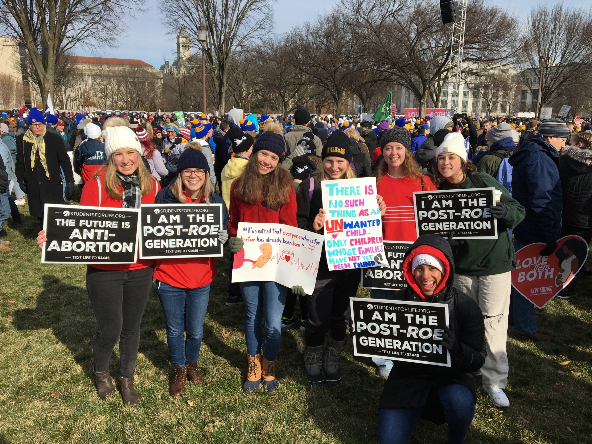 March for Life 2022, National Mall, Washington, DC. (Breitbart News / Breccan F. Thies)