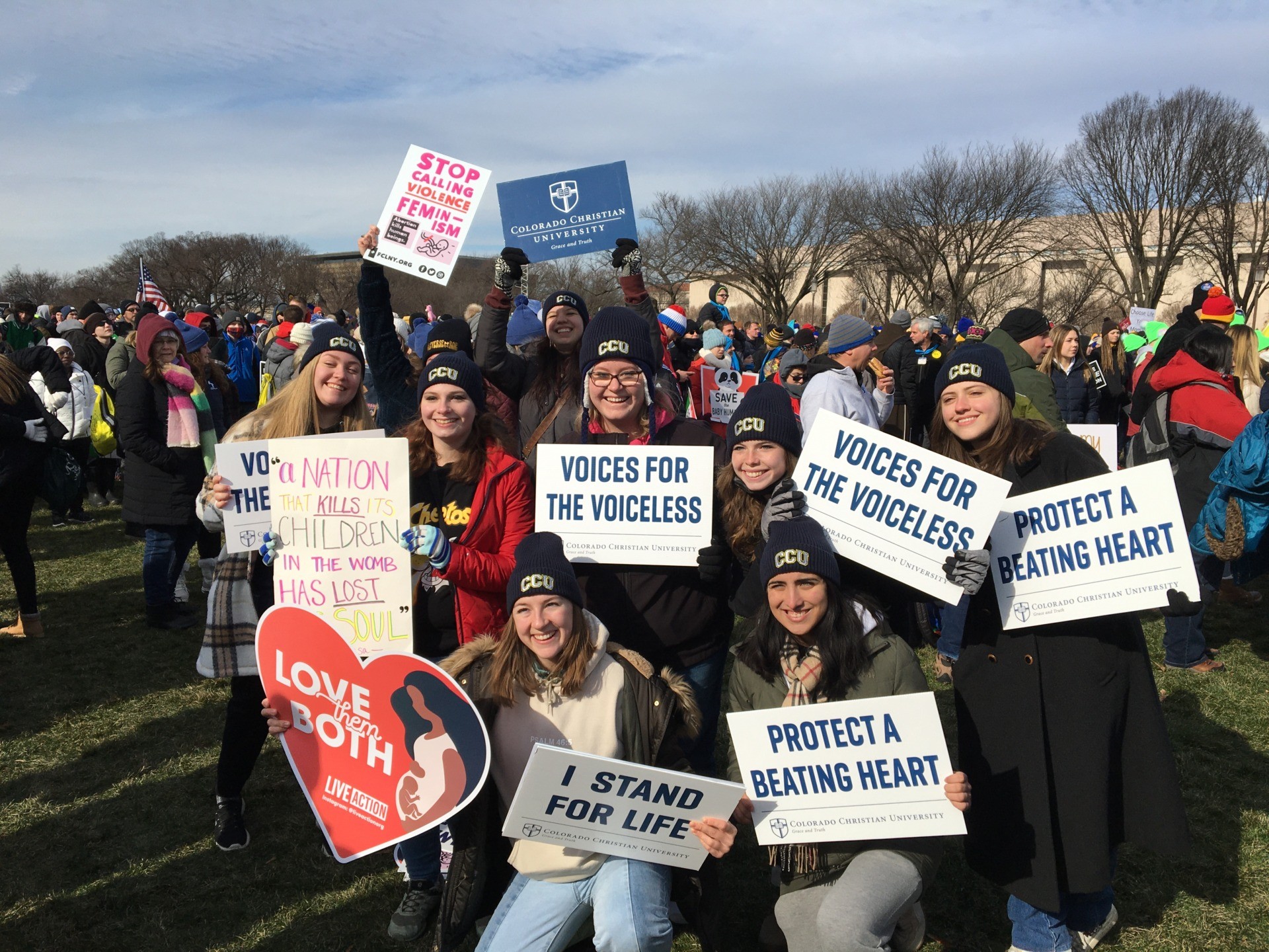 March for Life 2022, National Mall, Washington, DC. (Breitbart News / Breccan F. Thies)