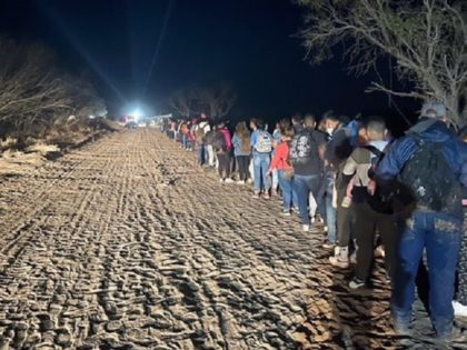 Del Rio Sector agents apprehend more large migrant groups -- one as large as 400 on Tuesday night. (U.S. Border Patrol/Del Rio Sector)