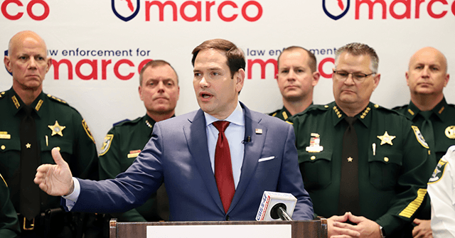 55 Florida Sheriffs Endorse Marco Rubio's Senate Reelection Bid – Breitbart