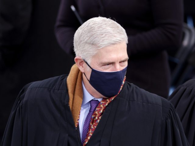 Nolte: NPR Story About Neil Gorsuch Refusing to Wear Mask Debunked as Fake News