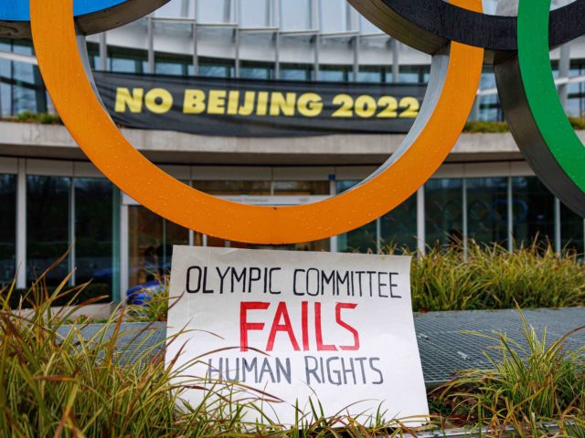 Olympics human rights (Valentin Flauraud / AFP / Getty)