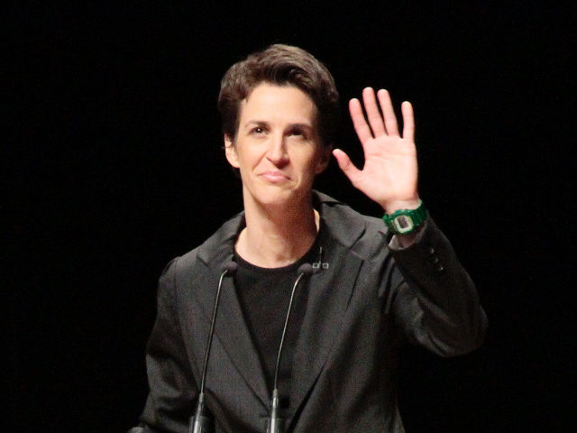 MUNCIE, IN - DECEMBER 02: Rachel Maddow discusses the headlines of the day in Emens Audito