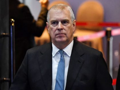 Britain's Prince Andrew, Duke of York arrives for the ASEAN Business and Investment Summit in Bangkok on November 3, 2019, on the sidelines of the 35th Association of Southeast Asian Nations (ASEAN) Summit. (Photo by Lillian SUWANRUMPHA / AFP) (Photo by LILLIAN SUWANRUMPHA/AFP via Getty Images)
