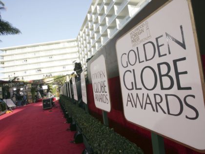 BEVERLY HILLS, CA - JANUARY 15: Preparations for the 63rd Annual Golden Globes are underway at the Beverly Hilton Hotel on January 15, 2006 in Beverly Hills, California. (Photo by Kevin Winter/Getty Images)
