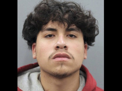 Frank Deleon Jr. is shown in an arrest photo provided by the Houston Police Department on Tuesday, Jan.18, 2022. Deleon has been arrested and charged with murder in the killing of a 16-year-old ex-girlfriend Diamond Alvarez who was shot 22 times as she walked her dog in southwest Houston, police …