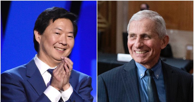 ‘Masked Singer’ Star Ken Jeong Gushes over Fauci Calling Sen. Marshall ‘Moron’: ‘Good for Him’