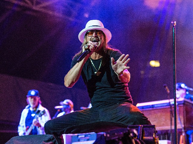 Kid Rock performs on stage at KAABOO Texas at AT&T Stadium on Saturday, May 11, 2019, in Arlington, Texas. (Photo by Amy Harris/Invision/AP)