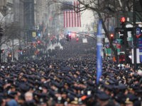 PHOTOS: NYC’s 5th Avenue a ‘Sea of Blue’ as Police Gather to Honor Fallen Officer Jason Rivera