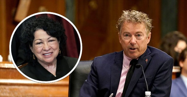 Rand Paul: 'Is Fauci Advising Justice Sotomayor?' – Breitbart