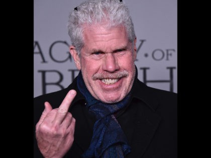 Ron Perlman arrives at the premiere of "The Tragedy of Macbeth" at the DGA Theater on Thursday, Dec. 18, in Los Angeles. (Photo by Jordan Strauss/Invision/AP)