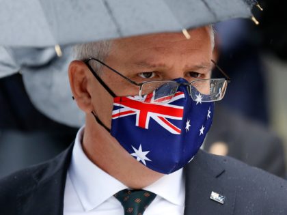 MELBOURNE, AUSTRALIA - NOVEMBER 12: Prime Minister of Australia Scott Morrison is seen fol