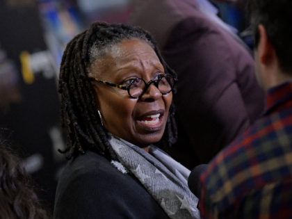 NEW YORK, NY - FEBRUARY 13: Whoopi Goldberg attends the screening of Marvel Studios' "Black Panther" hosted by The Cinema Society on February 13, 2018 in New York City. (Photo by Roy Rochlin/Getty Images)