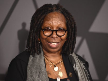 Whoopi Goldberg arrives at the 9th annual Governors Awards at the Dolby Ballroom on Saturday, Nov. 11, 2017, in Los Angeles. (Photo by Jordan Strauss/Invision/AP)