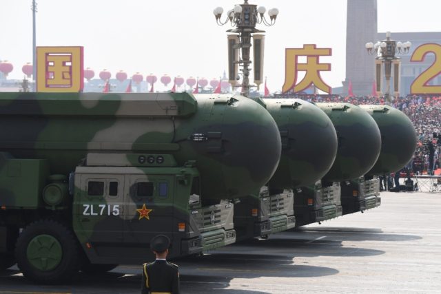 Beijing said it would continue to 'modernise' its nuclear arsenal, a day after joining the four other major nuclear powers in pledging to prevent such weapons spreading
