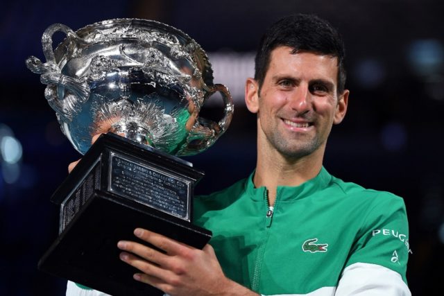 Novak Djokovic's hopes of winning a 10th Australian Open are in tatters after he had his v