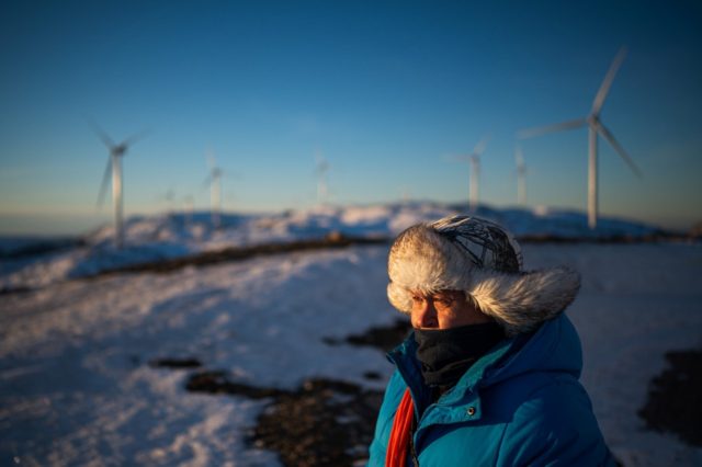 Climate emergency or not, indigenous Sami reindeer herders say large-scale wind farms thre